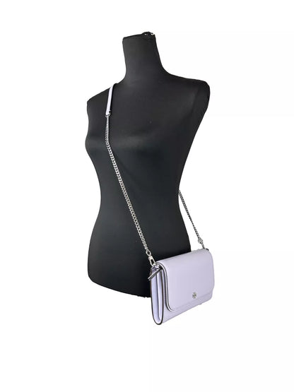 Tory Burch Patent Emerson Patent Chain Wallet Crossbody Bag