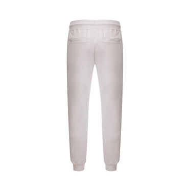 GCDS White Cotton Athletic Pants