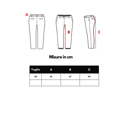 Thom Browne Blue Marabou Casual Pants