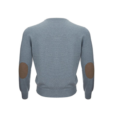 Gran Sasso Elegant Cashmere Sweater in Chic Gray