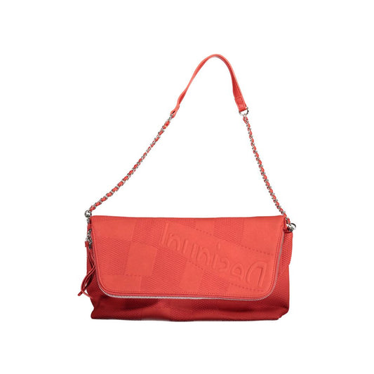 Desigual Red Polyethylene Handbag