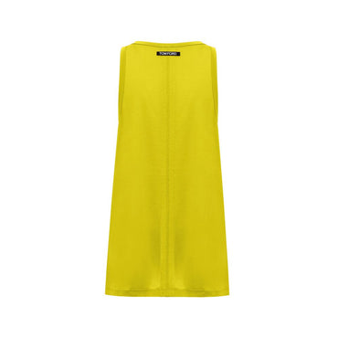 Tom Ford Yellow Silk Tank Top