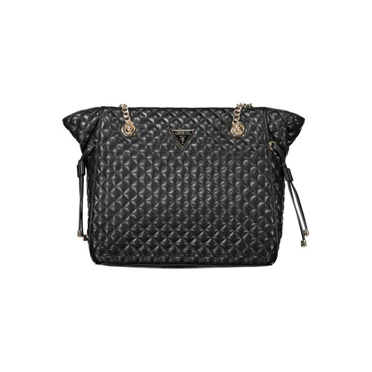 Guess Jeans Black Polyurethane Women Handbag