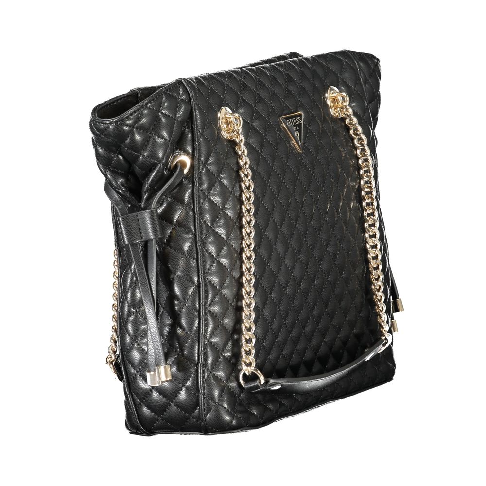 Guess Jeans Black Polyurethane Women Handbag