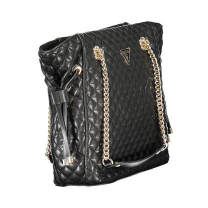 Guess Jeans Black Polyurethane Women Handbag