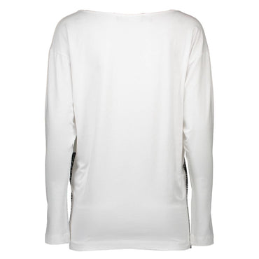 Love Moschino White Cotton Women T-Shirt