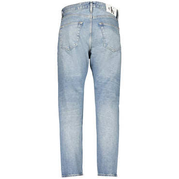 Calvin Klein Blue Cotton Men Jeans