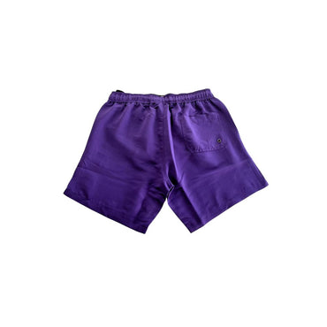 Trussardi Beachwear Purple Polyester Men's Swim Shorts
