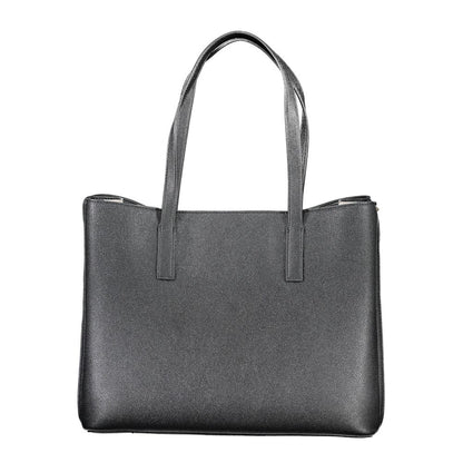 Guess Jeans Black Polyurethane Women Shoulder Bag