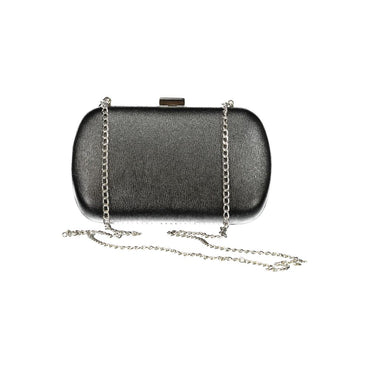 Mario Valentino Black Polyurethane Women Handbag