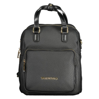 Mario Valentino Nero Poliuretano Women Backpack