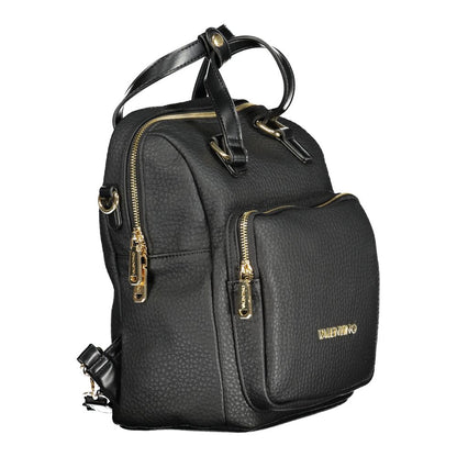 Mario Valentino Nero Poliuretano Women Backpack