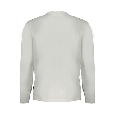 Napapijri White Cotton Men T-Shirt