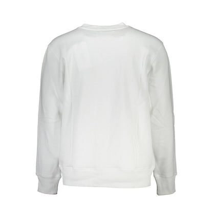 Calvin Klein White Cotton Men Sweater