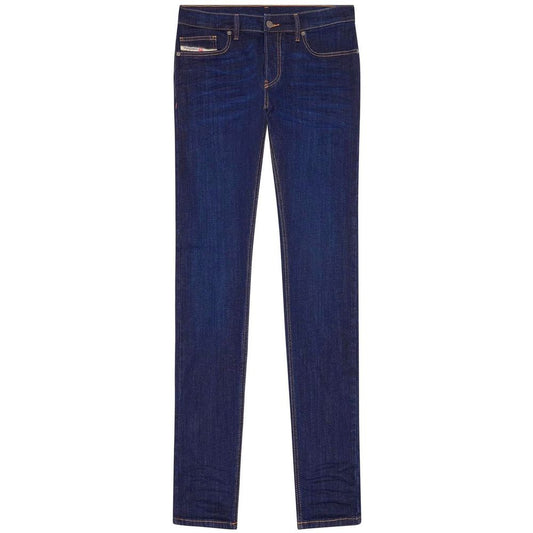 Diesel Blue Cotton Jeans Denim