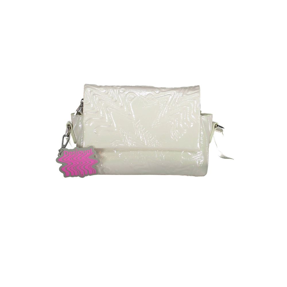 Desigual White Polyethylene Handbag