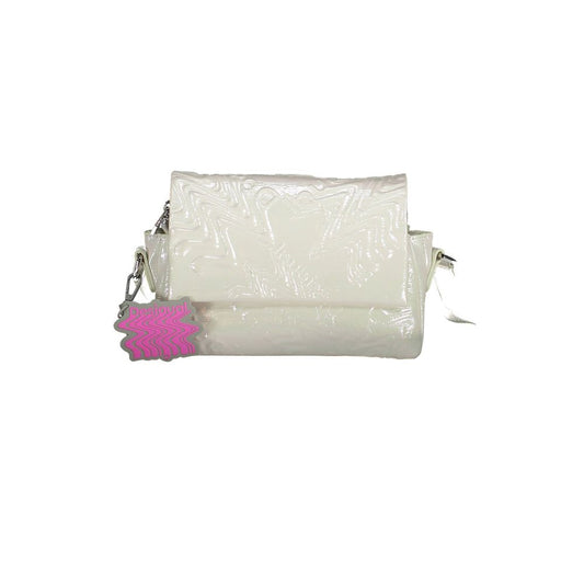 Desigual White Polyethylene Handbag