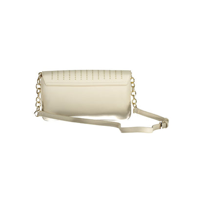 Mario Valentino Bianco Polyurethane Women Handbag