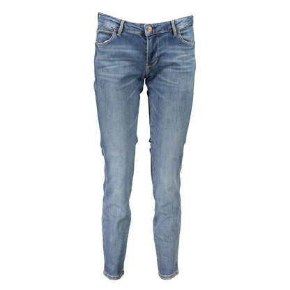 Guess Jeans Blu Cotton Women's Skinny Jean