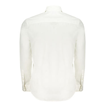 North Sails White Cotton Men Shirt
