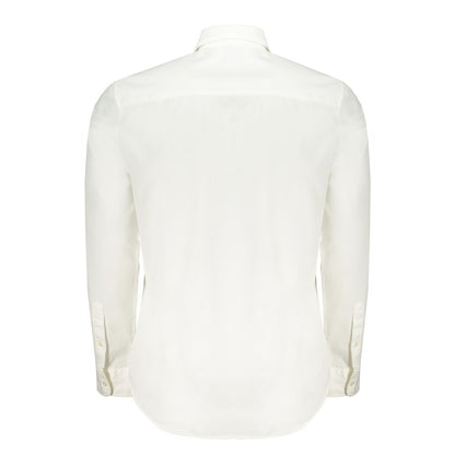 North Sails White Cotton Men Shirt