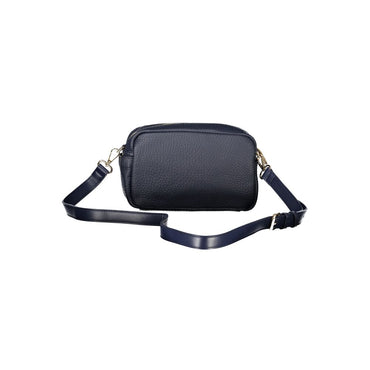Mario Valentino Blu Polyurethane Women Shoulder Bag