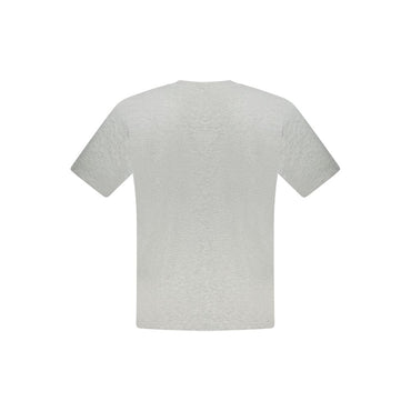 North Sails Grigio Cotton Men T-Shirt