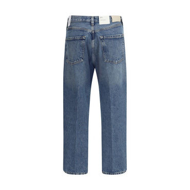 Citizens of Humanity Light Blue Cotton High-Waisted Jean