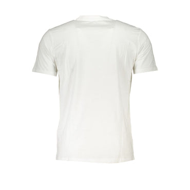 Cavalli Class White Cotton T-Shirt