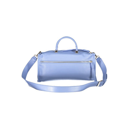 Mario Valentino Azzurro Polyurethane Women Handbag