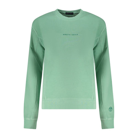 North Sails Verde Cotton Women Sweatshirt