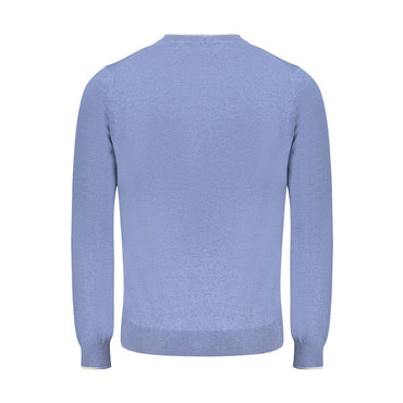 North Sails Blue Cotton Men's Sweater