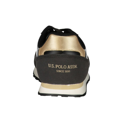 U.S. POLO ASSN. Nero Polyester Women Sneaker