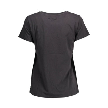 Levi's Black Organic Cotton Women T-Shirt