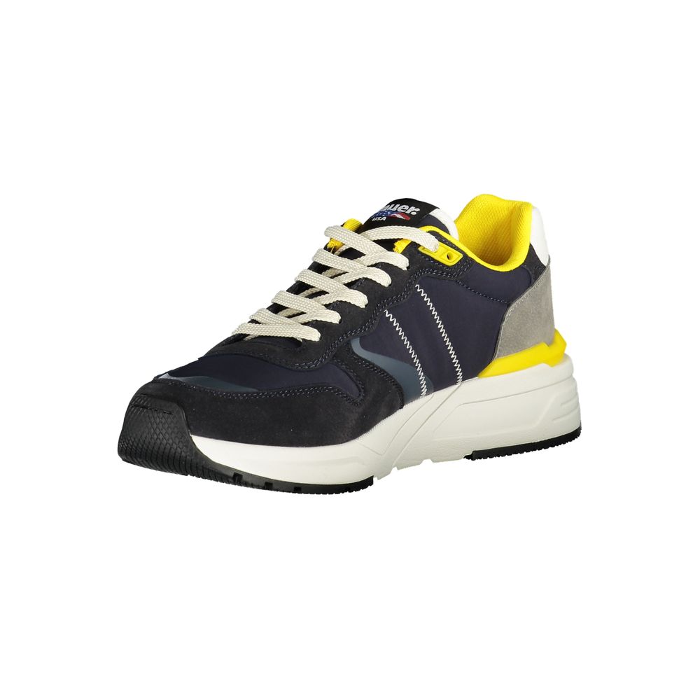 Blauer Blue Polyester Men Sneaker