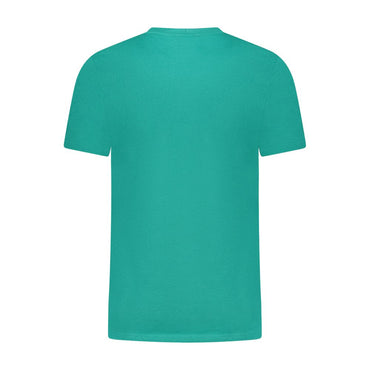 Cavalli Class Green Cotton T-Shirt