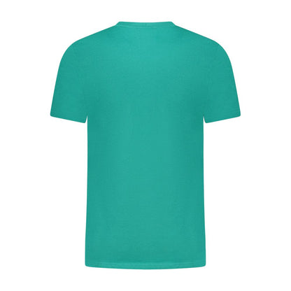Cavalli Class Green Cotton T-Shirt