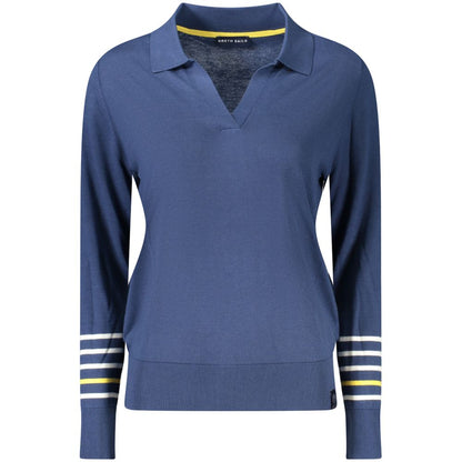 North Sails Blue Viscose Women Sweater