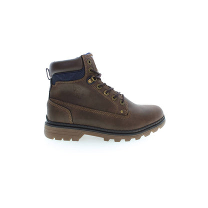 U.S. POLO ASSN. Marrone Polyurethane Men Ankle Boot
