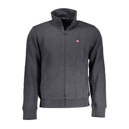 Napapijri Black Cotton Men's Sweatshirt