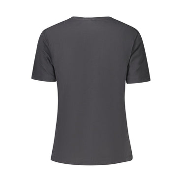North Sails Black Cotton Women T-Shirt