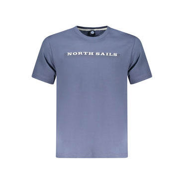 North Sails Blue Cotton Men's T-Shirt