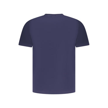 North Sails Blu Cotton Men T-Shirt