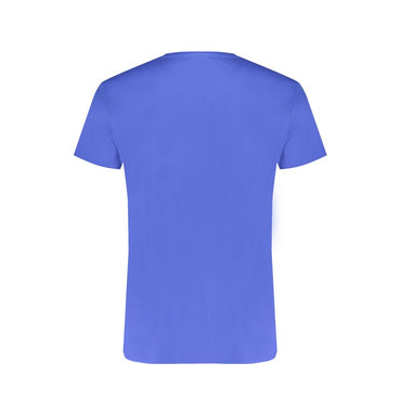 Trussardi Blue Cotton Men T-Shirt