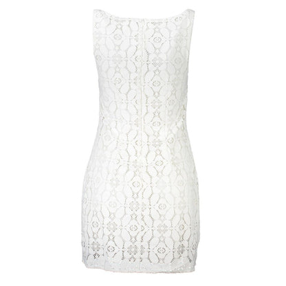 Desigual White Polyester Dress