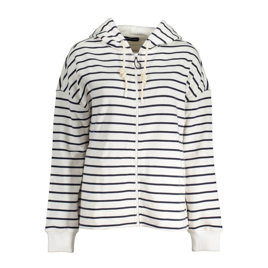 North Sails White Organic Cotton Women's Sweatshirt
