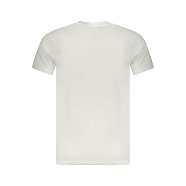 Cavalli Class White Cotton Men T-Shirt