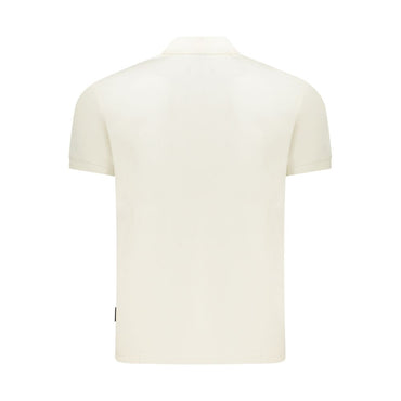 Napapijri White Cotton Men Polo