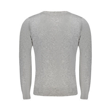 Cavalli Class Grigio Viscosa Men's Sweater