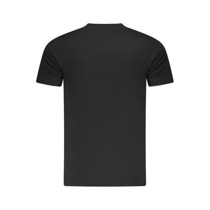 Cavalli Class Black Cotton Men T-Shirt